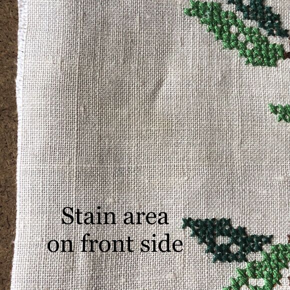 Vintage Happy Birthday Cross Stitch on Linen Embroidery Jane Snead Samplers - Picture 13 of 16